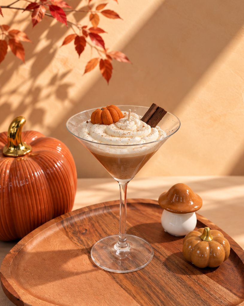 Pumpkin Spice Chai Martini