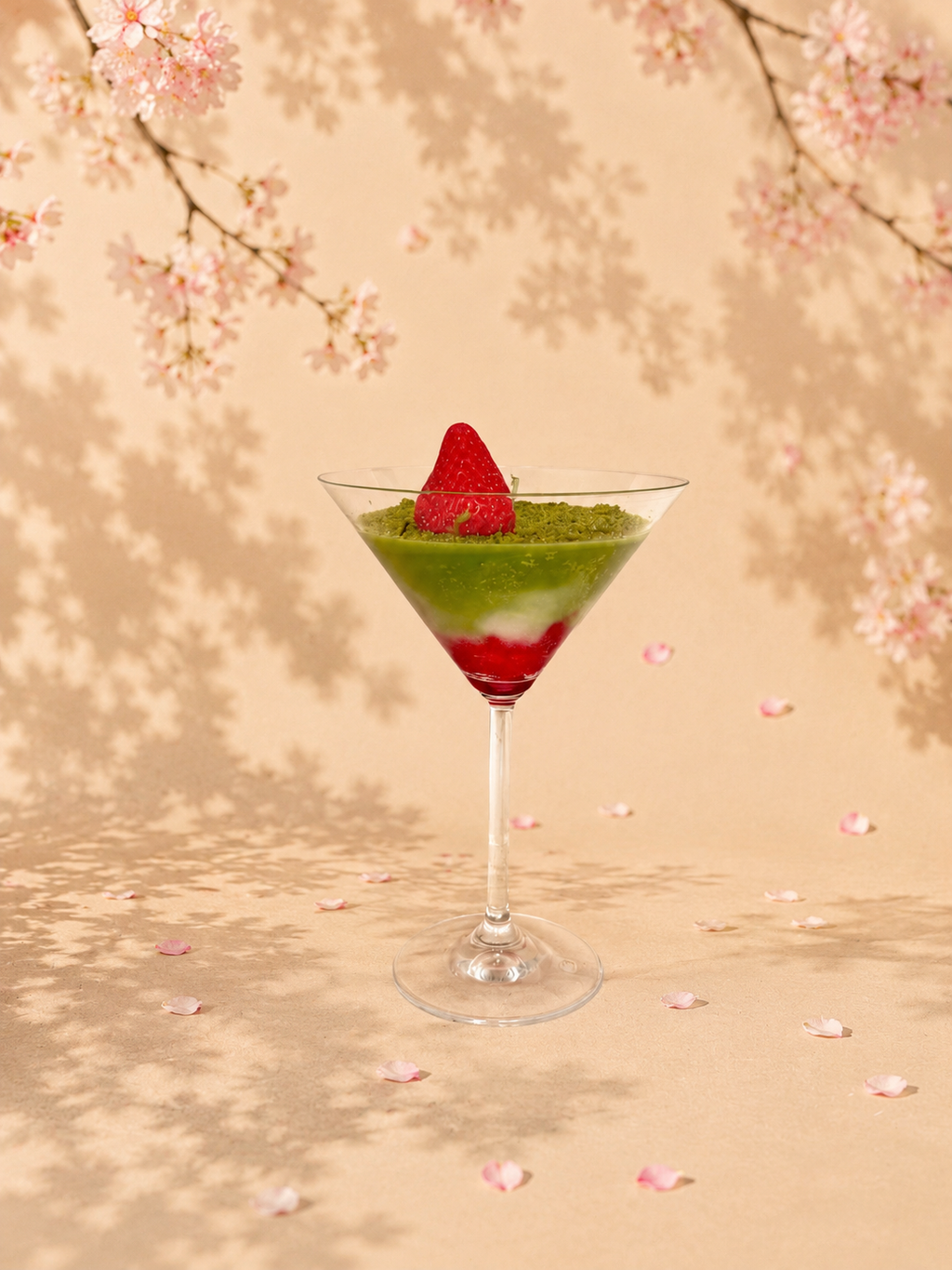 🍓🍵 Strawberry Matchatini